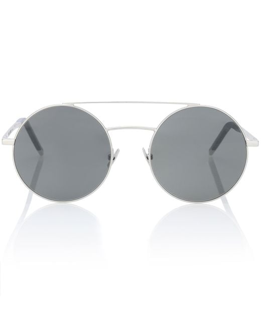 Saint Laurent Metallic Classic Sl 210 Metal Sunglasses