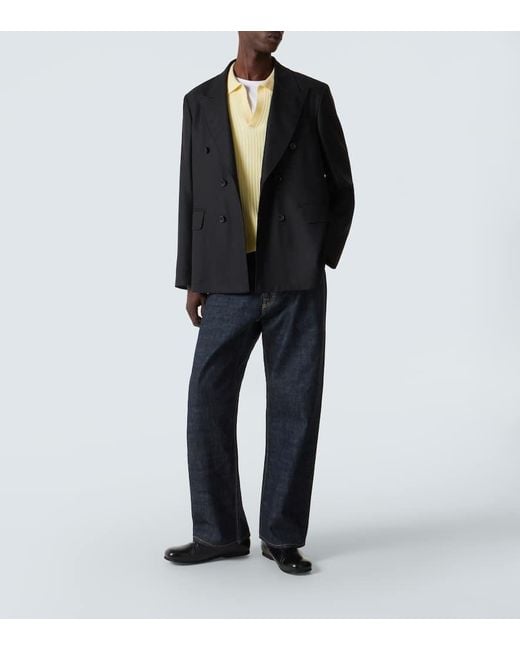 arch4 Natural Ribbed-Knit Cashmere Polo Shirt for men