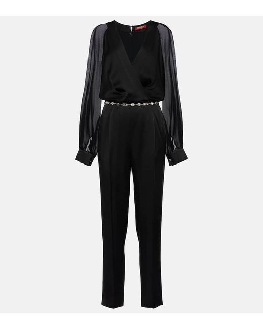 Max Mara Black Jumpsuit