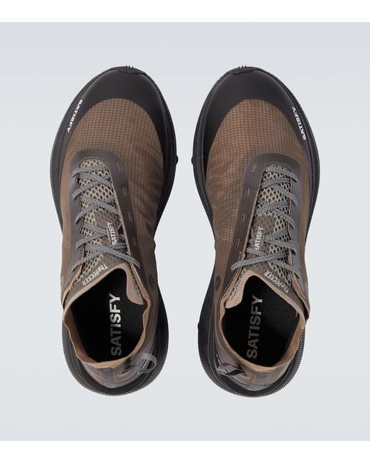 Satisfy Brown Therocker Running Shoes for men