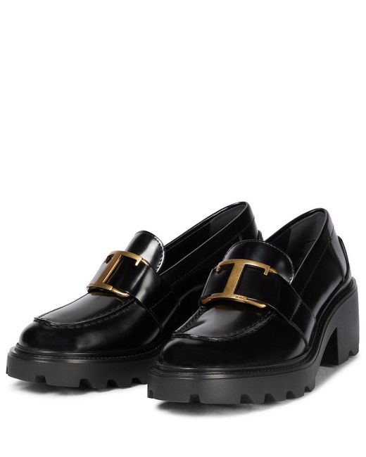 Tod's Black Flat Shoes
