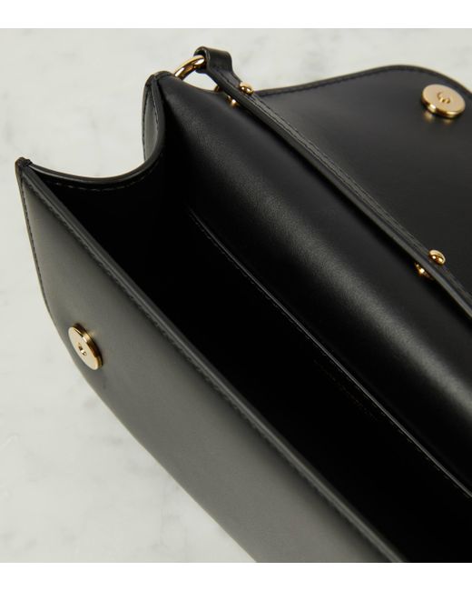 Dolce & Gabbana Black 3.5 Small Leather Shoulder Bag