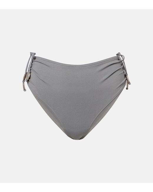 Eres Gray Christie Beaded Bikini Bottoms