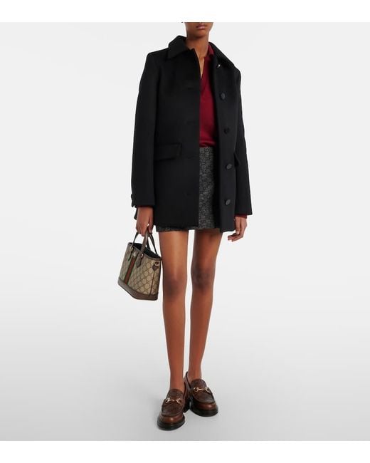 Gucci Black Ophidia Small Tote Bag