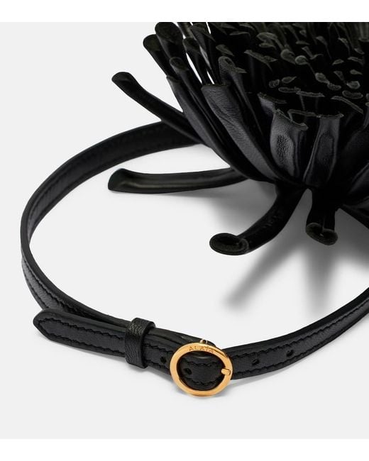 Alaïa Black Leather Choker