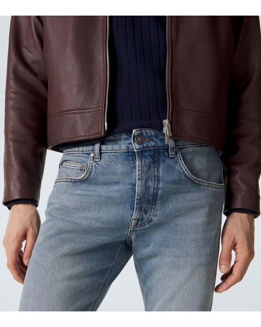 Lardini Blue Slim Jeans for men