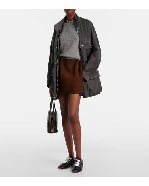 Prada Black Leather Sneakers