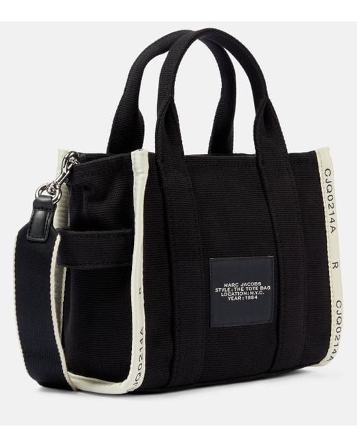 Marc Jacobs Black The Small Canvas Tote Bag