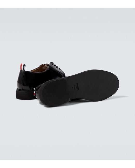 Stringate Derby di Thom Browne in Black da Uomo