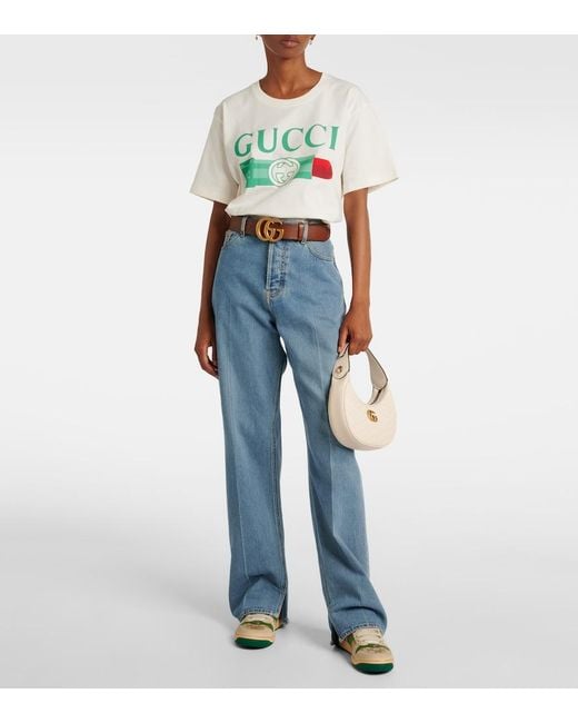 Gucci Green Screener Gg Sneakers