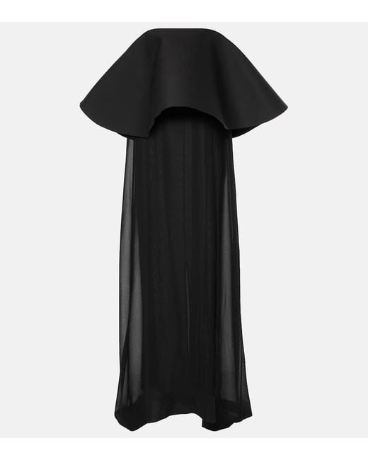 Jacquemus Black Maxi Dress 'The Vela