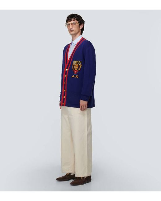 Mocassini Jordaan di Gucci in Brown da Uomo