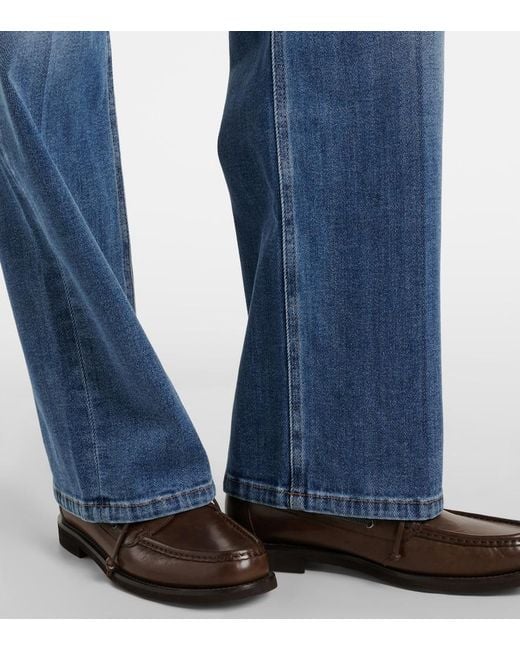 Brunello Cucinelli Blue Straight Jeans
