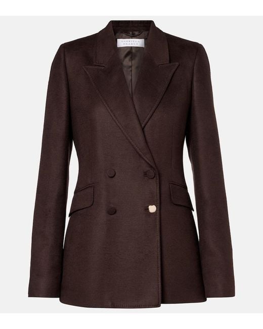 Gabriela Hearst Brown Stephanie Silk Blazer