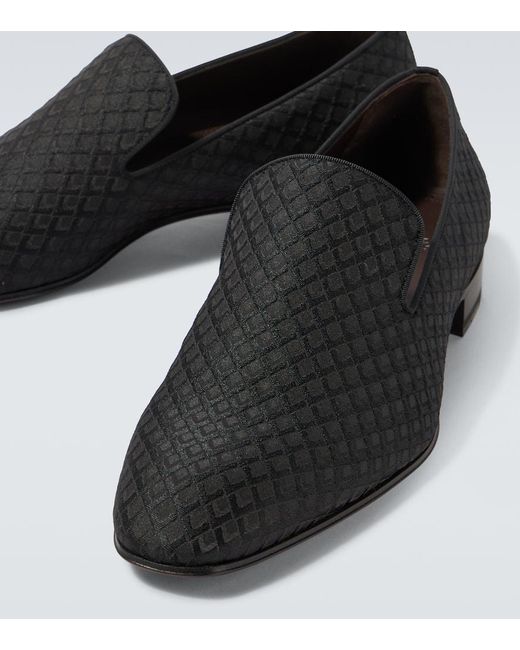 Mocassins Dandelion En Jacquard Christian Louboutin pour homme en coloris Black