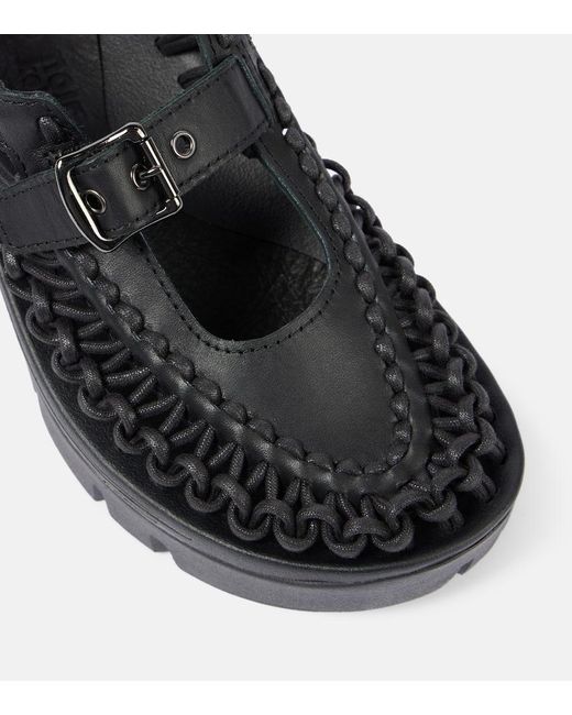 Zapatos Mary Jane Keen Uneek Noir Kei Ninomiya de color Black