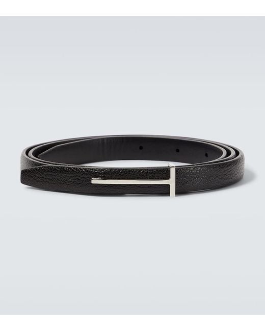 Cintura di Tom Ford in Black da Uomo
