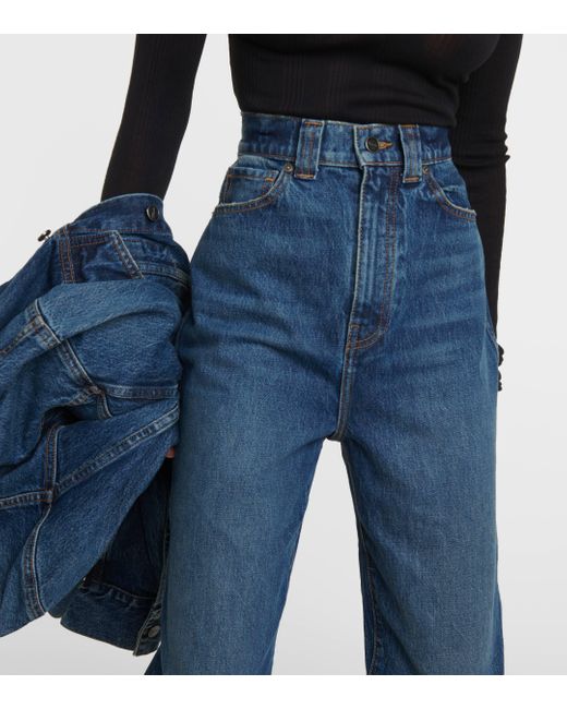 Albi High Rise Straight Jeans
