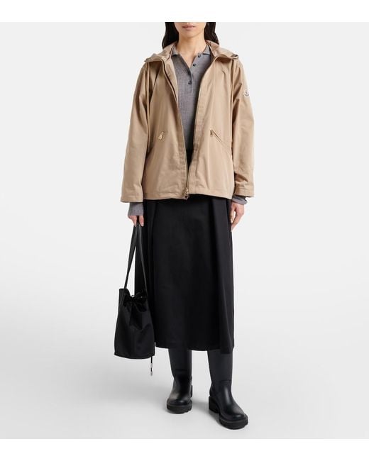 Moncler Natural Cassiopea Gabardine Jacket