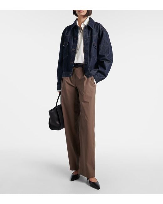Salones Liisa De Piel The Row de color Black