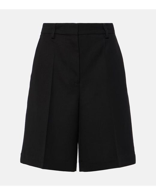 Bermuda A Gamba Larga di Totême  in Black