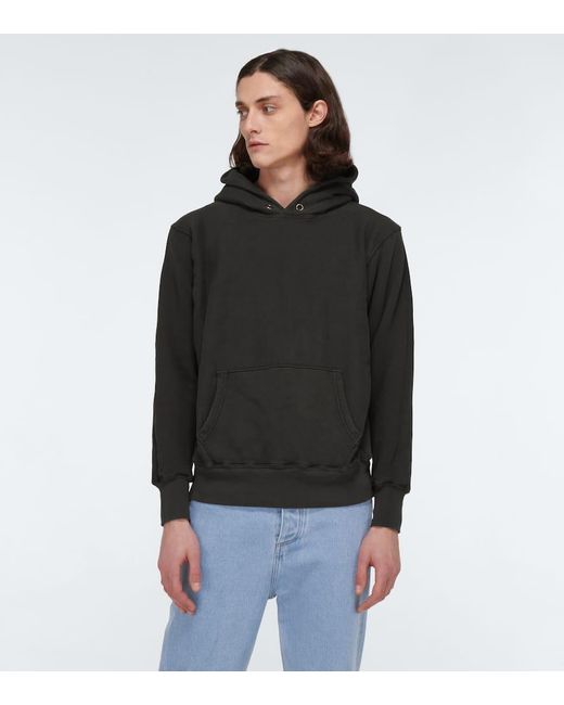 Sudadera Cropped Con Capucha Les Tien de hombre de color Black