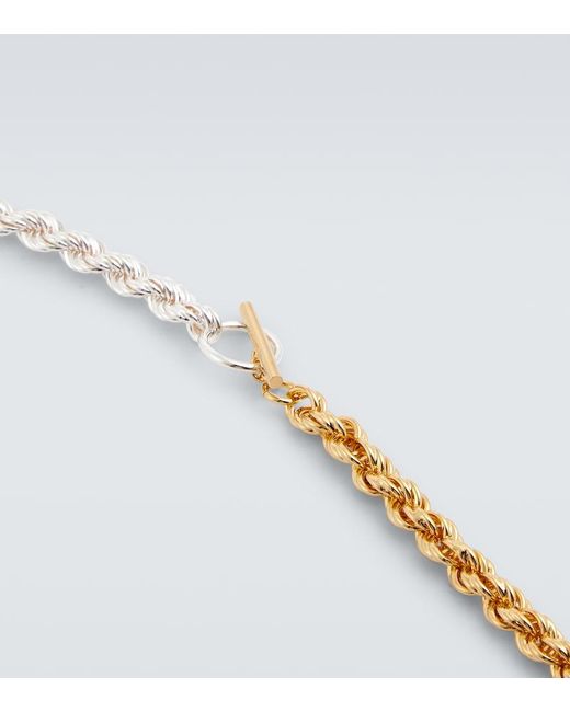 Collier Jil Sander pour homme en coloris White