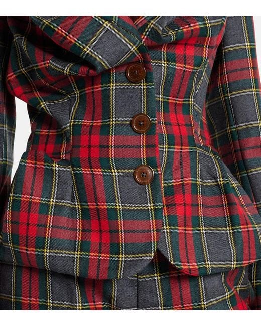 Vivienne Westwood Red Blazer Aus Schurwolle