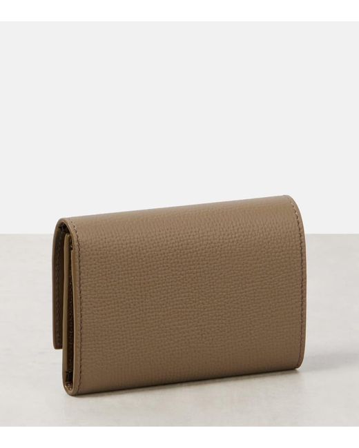 Loewe Natural Portemonnaie Anagram Aus Leder