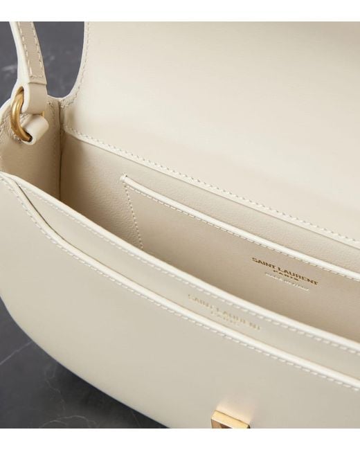 Borsa A Spalla Voltaire Mini di Saint Laurent in White