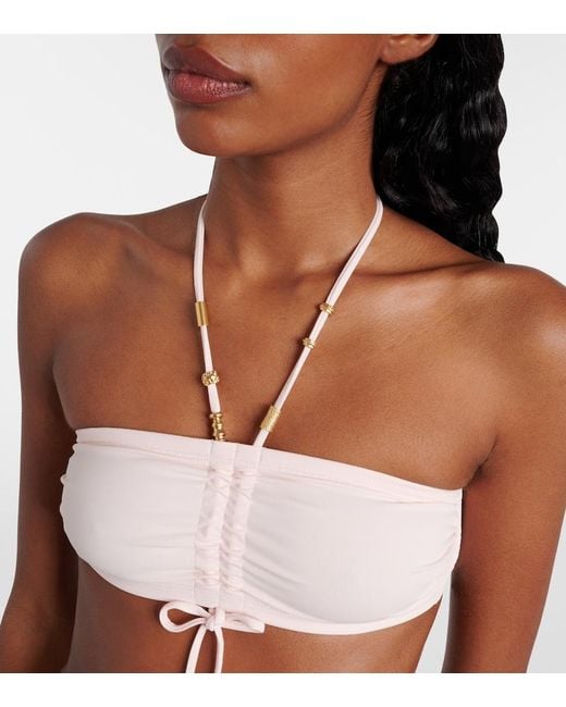 Eres Natural Melia Halterneck Bikini Top