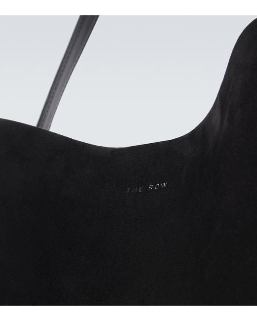 The Row Tote Bag N/S Parke Large Aus Veloursleder in Black für Herren