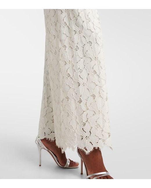 Combi-Pantalon Rebecca En Dentelle Jonathan Simkhai en coloris White