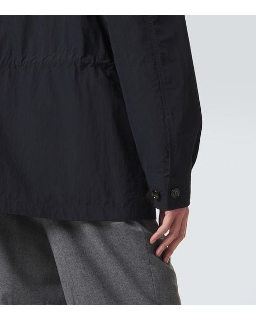 Burberry Blue Ekd Field Jacket for men
