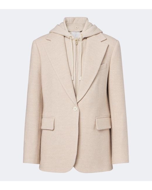 Eleventy Natural Wool Jacket