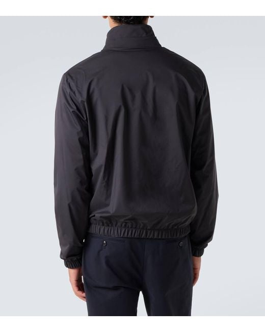 Veste Bomber Reversible En Cachemire Loro Piana pour homme en coloris Black