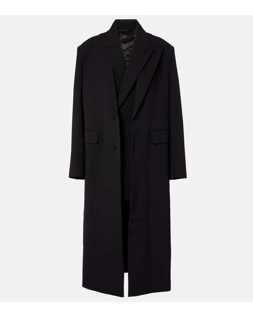 Jean Paul Gaultier Black Layered Coat