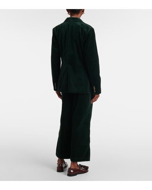 Polo Ralph Lauren Green Cotton Corduroy Blazer