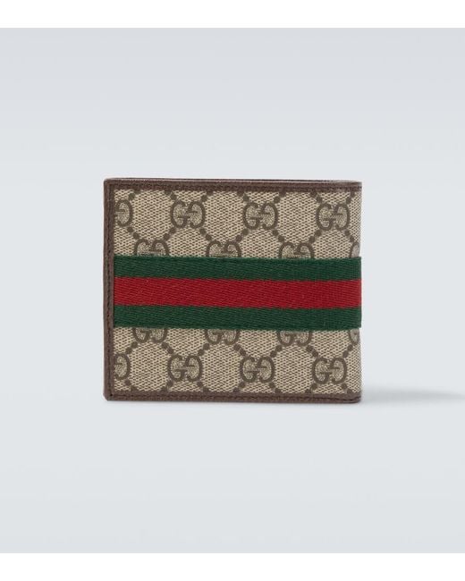 Gucci Natural Ophidia Gg Canvas Bifold Wallet for men