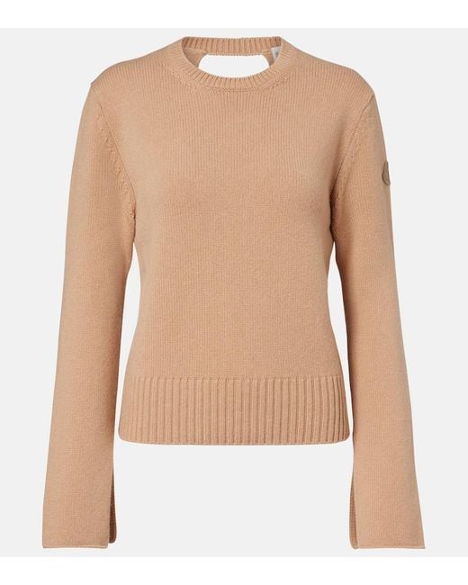 Pullover di Moncler in Natural