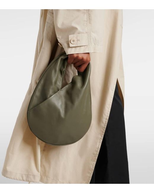 Aesther Ekme Green Schultertasche Ora Aus Leder