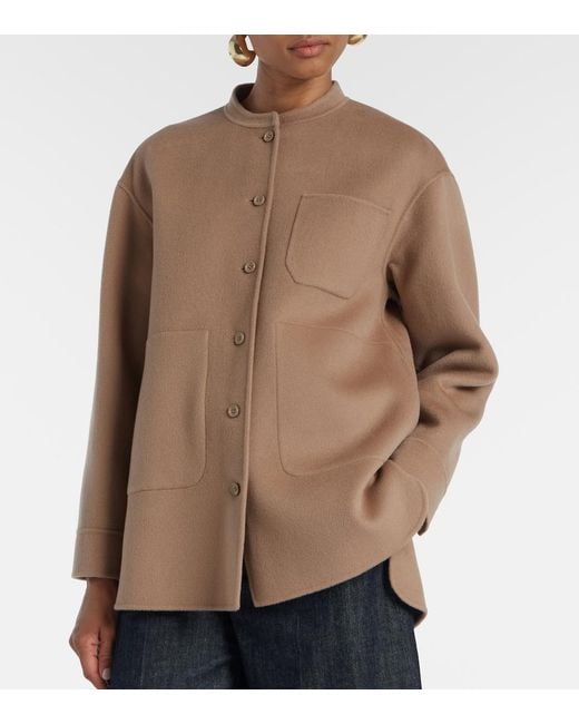 Max Mara Brown Costanza Virgin Wool Jacket