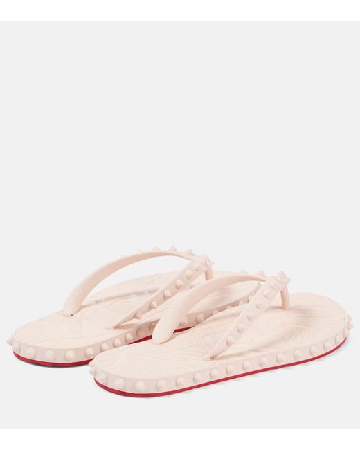 Christian Louboutin Pink Sandalen Super Loubi