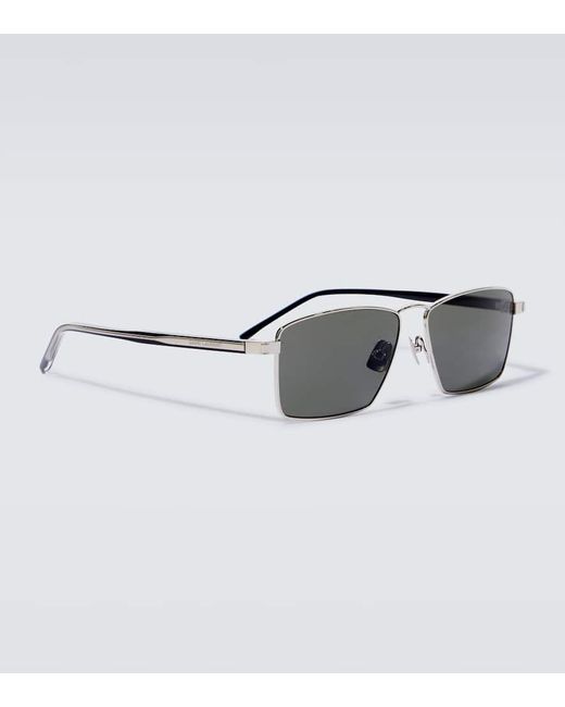 Lunettes De Soleil Sl 700 Rectangulaires Saint Laurent pour homme en coloris Gray