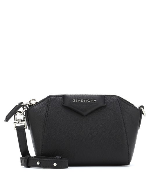 Givenchy Black Antigona Nano Leather Crossbody Bag