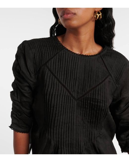 Top Bryce di Veronica Beard in Black