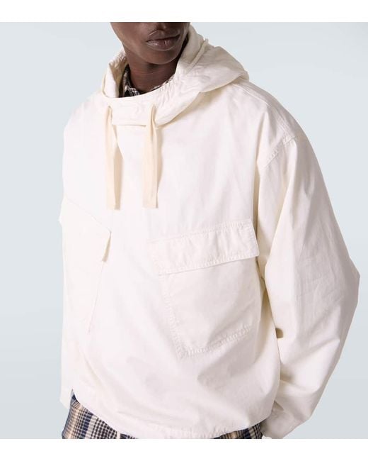 Studio Nicholson White X Aaron Levine Kirby Cotton Jacket for men