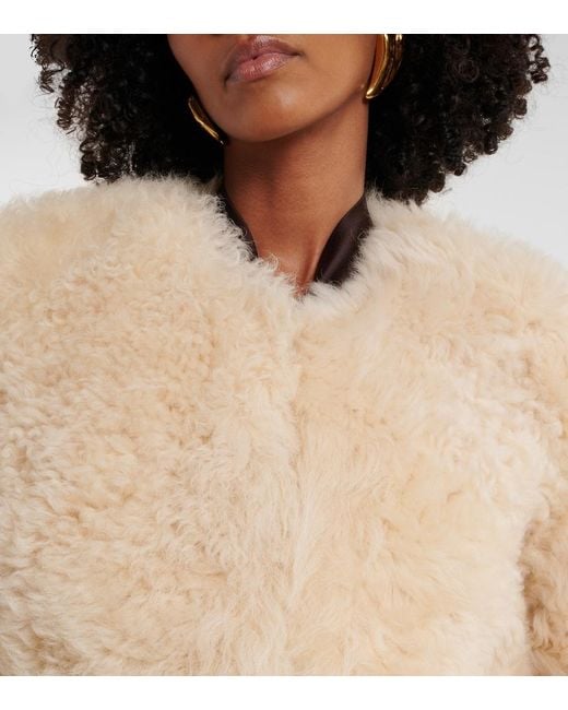 Tom Ford Natural Shearling Jacket
