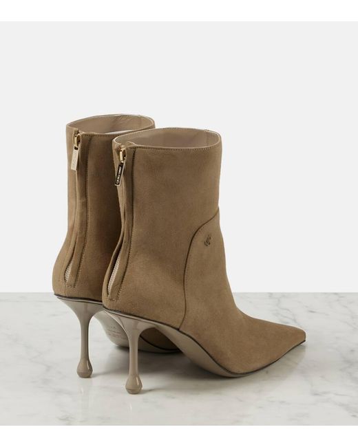 Bottines Cycas 80 En Daim Jimmy Choo en coloris Brown