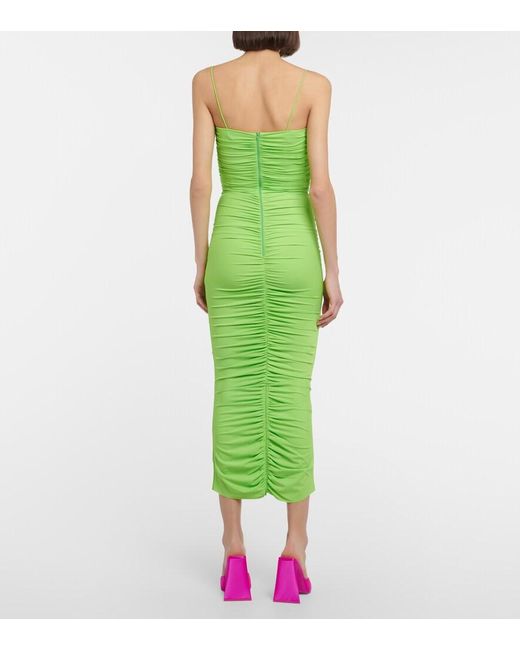 Alex Perry Green Maxikleid Everett